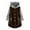 Brown, variant on Lindreshi Winter Coats for Women Plus Size Fashion Women's Button V-Neck Pullover Tops Long Sleeve Hooded Blouse Ciat