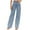 Light Blue, variant on YYUIJK Womens Ladies Denim Jeans Straight Leg High Rise Comfy Casual Cotton Trouser Pants with Pockets Light Blue S
