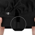 thumbnail image 4 of 1pc Chef Hat Adult Adjustable Elastic Baker Kitchen Catering Wear Cooking Hat Custom Chef Cap for Women Men Grilling Baking BBQ Chef Gift Black 11.8 x 9 Inch-Never Trust A Skinny Chef, 4 of 7