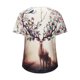 thumbnail image 5 of Camiseta informal para mujer, blusa de manga corta con cuello en V y estampado Retro, Tops Fridja  bn4784, 5 of 8