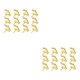 thumbnail image 2 of Ounissouiy Servilletas de San Valentín Elk Deer Design Holders Broches Servilleteros Decoraciones de para diario Fiesta navideña Type2 NO2, 2 of 6