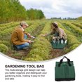 thumbnail image 4 of 1pc High Capacity Gardening Tool Bag Portable Oxford Cloth Storage Tote Bag, 4 of 7