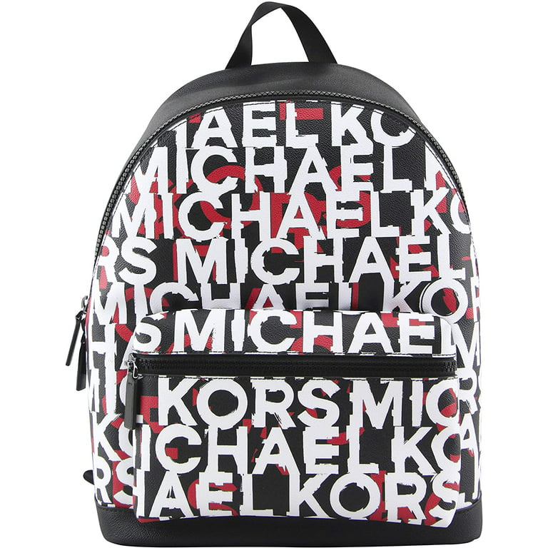 Michael Kors Men's Copper MK Logo Backpack Black