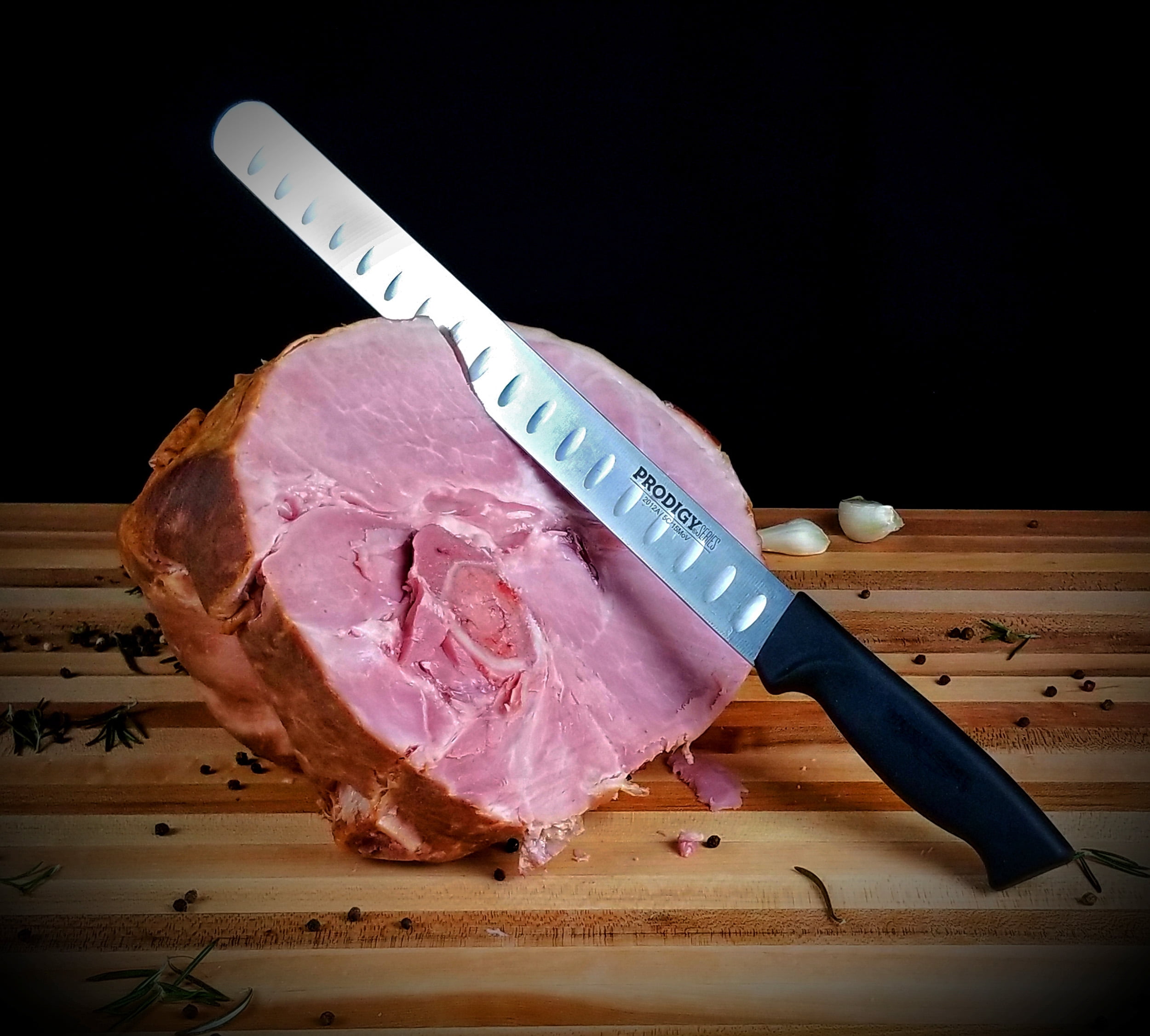 Ergo Chef Prodigy Series Sharp 12" Slicing Meat Cutting Carving Knife High Carbon Stainless Steel