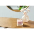 thumbnail image 3 of Yankee Candle Tranquil Rose & Hibiscus Well Living Collection Medium Square Candle, 3 of 6