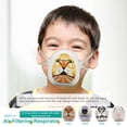 thumbnail image 2 of EPActive Fresh Air Purifying Mask N95/N99 Anti-Pollution Respirator with Active Fan for Prevention of PM 2.5, Odor, Dust, Smoke, Pollen, Mold, Allergen, Bacteria (Children, TIGR), 2 of 8