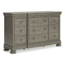 Ashley Furniture Lexorne Gray Dresser