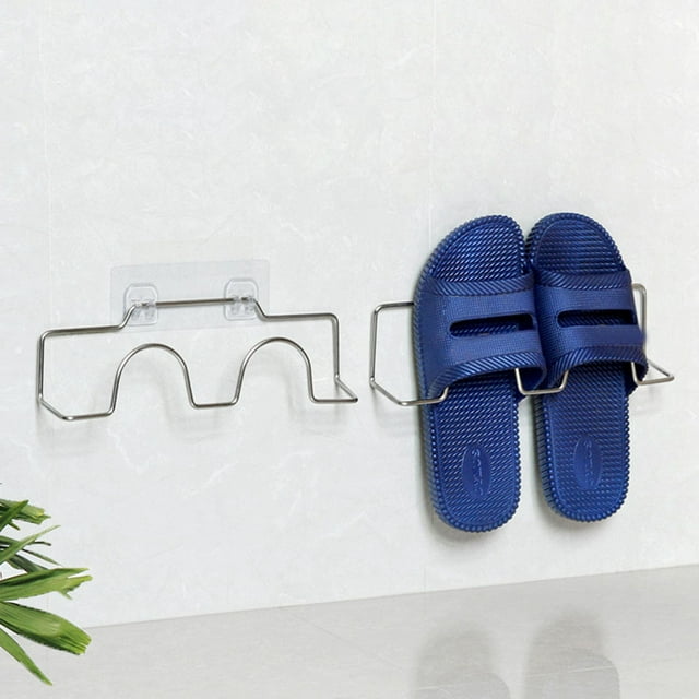 Catadrina de Zapatos Montada en la Pared, Organizador Moderno de Calzado de Pared de Acero inoxidable para la cocina