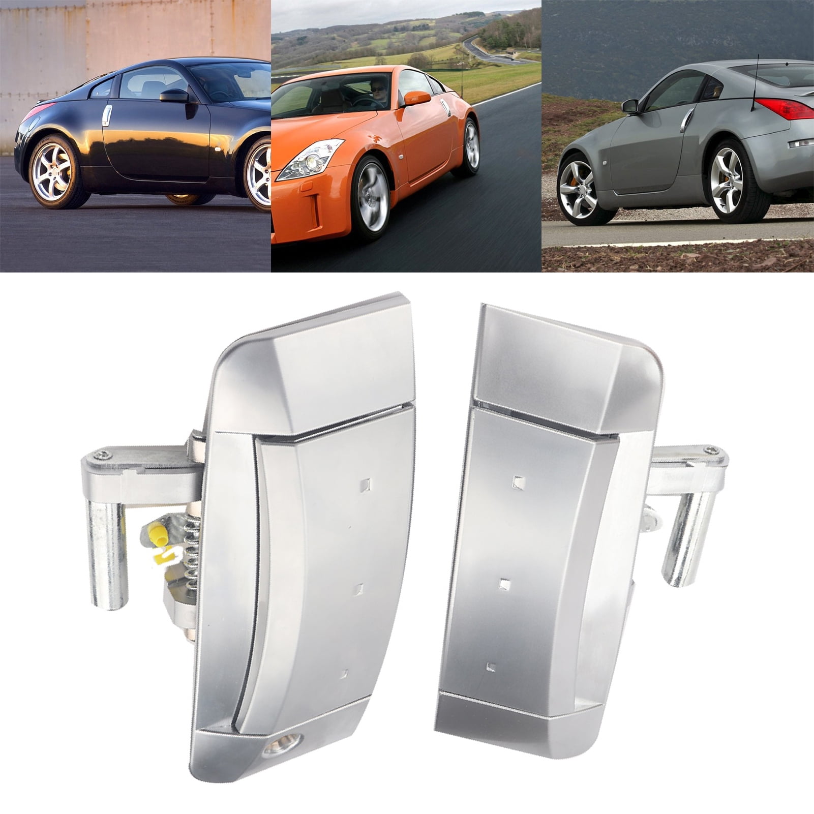 Ezzy Auto Front Left Outside Exterior Outer Silver Door Handle fit for Nissan 350Z 2003 2004 2005 2006 2007 2008 2009 Ezzy Auto Front Left Outside Exterior Outer Silver Door Handle fit for Nissan 350Z 2003 2004 2005 2006 2007 2008 2009