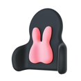 thumbnail image 2 of Almohada De Apoyo Lumbar, Cojín Trasero, Soporte Para La Espalda Para Coches, Avión, Mujeres, Conejo, Rosa, 2 of 8