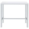 thumbnail image 4 of Natividad 5-piece Pub Height Bar Table Set White High Gloss, 4 of 11