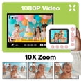 thumbnail image 2 of Kids Instant Print Camera 1080P HD Digital Camera with 2.4 Inch IPS Screen 10X Optical Zoom Includes 32GB TF Card, 2 of 5