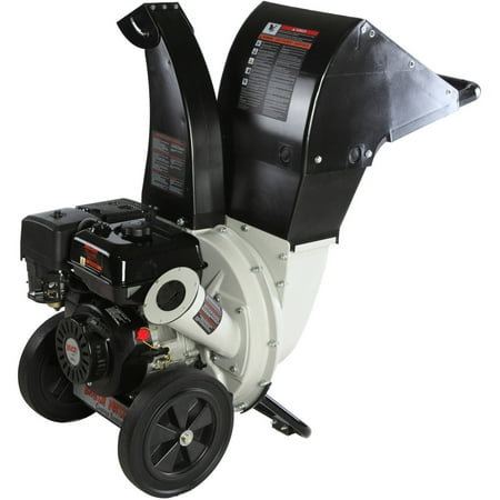 Brush Master 2.25 diameter feed, 3-in-1 top discharge 208cc Chromium Steel Gas Wood Chipper