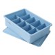 thumbnail image 1 of Organizador de almacenamiento perfecl para armario portátil Azul 10 rejillas, 1 of 7