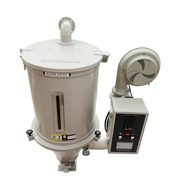 75KG Hot air Recovery Plastic Pellet Dryer Industrial Granule Hopper Dryer