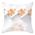 thumbnail image 1 of Teissuly Merry Christmas Linen Pillowcase Sofa Pad Set Home Decoration 18x18 Inch Teissuly WER202312133698, 1 of 1
