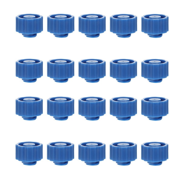 50 Uds tapas de puntas de jeringa tubos de alimentación duraderos tapas de bloqueo Luer suministros de laboratorio