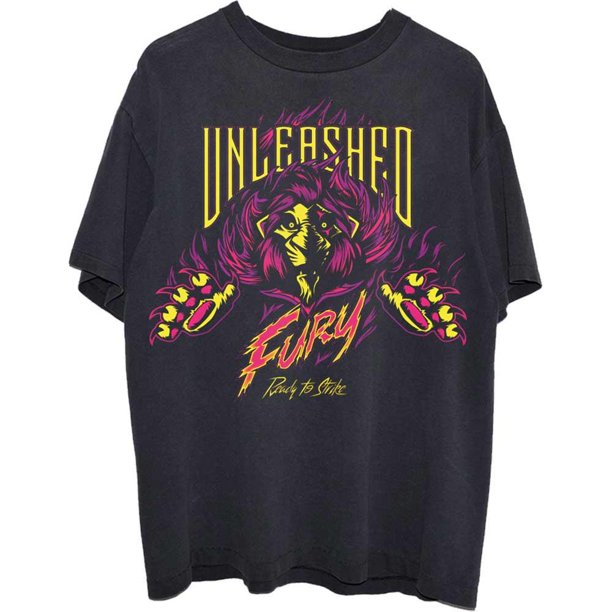 The Lion King - Camiseta Unleashed de Scar de Algodón para Adultos Unisex (Negro)