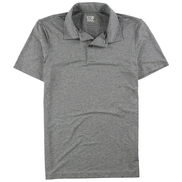 32 Degrees Mens Techno Polo Shirt, Grey, Large