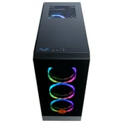 CyberPowerPC Gamer Supreme Gaming Desktop, AMD Ryzen 7 8700F, 32GB, AMD Radeon RX 7800 XT 16GB, 2TB SSD, Black, SLC7100WST