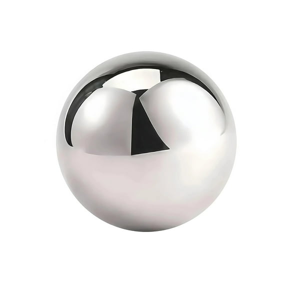 Shoreew 1/2Pcs Rolling Dough Ball Easy Grip Circular Rolling Ball Stainless Steel Dough Rolling Tool for Baking Pizza Pastry Fondant Dumpling