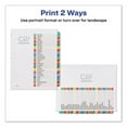 thumbnail image 3 of 2PK Avery Table of Contents Dividers, Multicolor Tabs, 1-31, 31 Dividers, 3 of 5