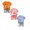 6pcs Baby Boys Summer Outfits-Orange+Light Pink+Sky Blue, variant on Gerichy Toddler Boys 6 Pieces T-shirts and Shorts Summer Outfit 3 6 12 18 24 Months 2T 3T Cartoon Shirt Short Set