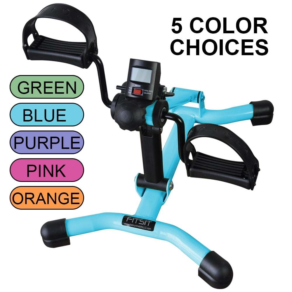 FitSit Deluxe Folding Pedal Exerciser for Arms & Legs Digital Display