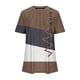 thumbnail image 4 of Fiudx Ofertas Flash Del Día Solo En Línea Top de Primavera/Verano de Manga Corta Informal de Moda con Cuello Redondo para Mujer, 4 of 5