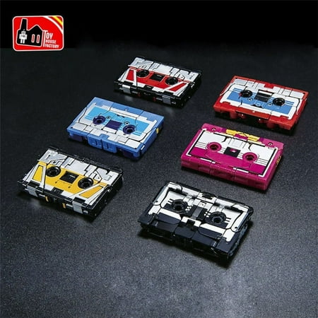 MP-13 Soundwave Masterpiece Figure - 9in Retro Transformers Toy with Laserbeak Tape, Ideal for Desk Display & 80s Anime Fans