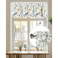 thumbnail image 7 of Dragonfly Valances for Windows Watercolor Colorful Wings Flying Valance Rod Pocket Light Filtering Short Window Treatments Curtains for Kitchen Bathroom Living Room Bedroom, 1 Panel, 60 x 18 Inch, 7 of 7