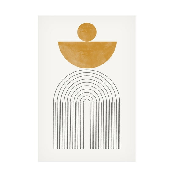 Trademark Fine Art THE MIUUS STUDIO Arch Composition No7 Canvas Wall Art