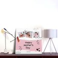 thumbnail image 2 of Custom Canvas Prints Pink Cute Happy Mother's Day Personalized Photo Image Collage DIY Framed Kit Wall Art Picture Room Decor 18x18 inch, 2 of 7