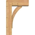 thumbnail image 3 of Ekena Millwork 7 1/2"W x 22"D x 34"H Thorton Block Smooth Bracket w/ Offset Brace, Western Red Cedar, 3 of 25