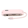 thumbnail image 2 of 8 In 1 Multifunctional Docking Station, 4K  X 1, USB3.0 X 1, USB2.0 X 2, USB C PD Interface X 1, RJ45  Interface X 1, Storage Card X 1, Memory Card X 1, 2 of 7