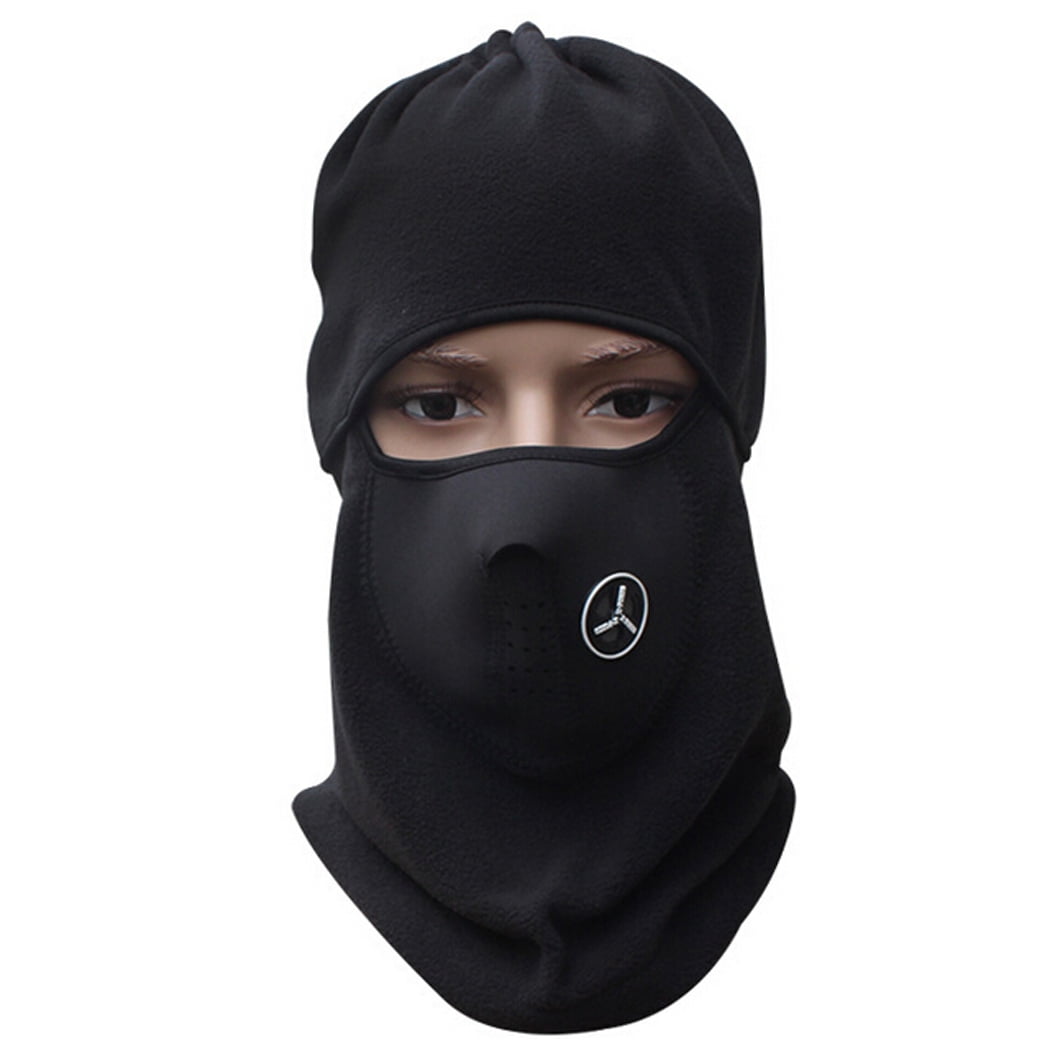 Outdoor Tactical Snowboard Warmer Breathable Mask Hat Balaclava (Black) by Outgeek