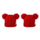 thumbnail image 2 of sweethay Gorro con giro de frita, lindo diseño de doble capa, tocado a la moda, buena retención de calor, orejeras plegables, gorras para Type8 NO8, 2 of 6
