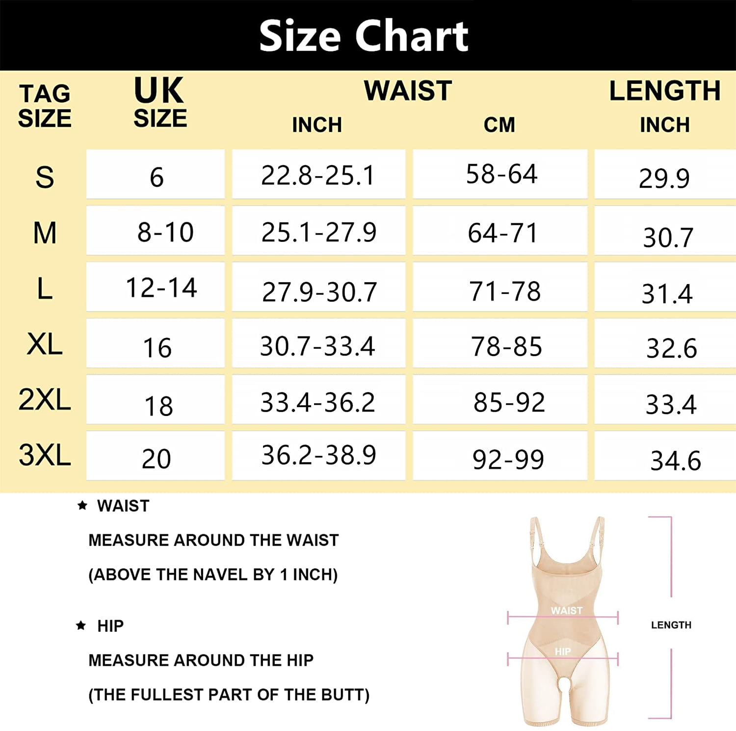 CtriLady Women's Shapewear Bodysuit Butt Lifter Waist Trainer Tummy Control  Thigh Slimmer Full Body Shaper Underbust Corset Thigh Open Bust Panty(Beige  X-Large) 