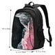thumbnail image 5 of Fotbe Pink White Ocean Waves Mochila con Estampado y Puerto USB para Hombre y Mujer, Mochila Antirrobo, Mochila de Viaje, Mochila Escolar, Mochila Universitaria, 5 of 7
