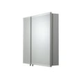 thumbnail image 5 of Croydex Oreille Square Double Door White Steel Medicine Cabinet, Mirror Doors (24X24in), 5 of 9