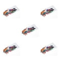 thumbnail image 1 of maskred Pack of 50 Brake Wires Aluminum Alloy Tail Caps Replacement Derailleur Shifter Cable Protector Ends Cycling Accessory Mixed Color 5Set, 1 of 6