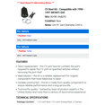 thumbnail image 2 of CV Boot Kit - Compatible with 1990 - 1997 INFINITI Q45 1991 1992 1993 1994 1995 1996, 2 of 2