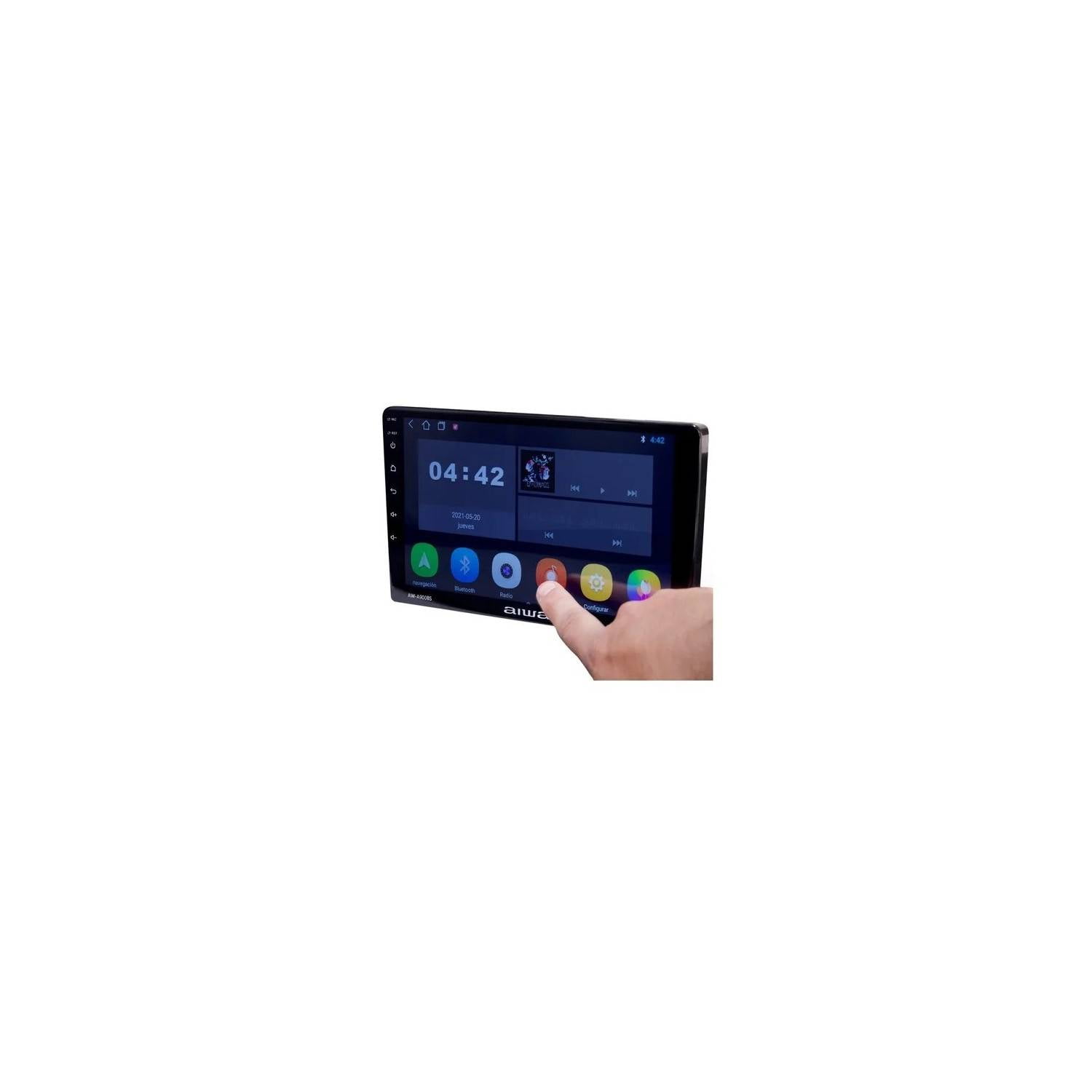 Radio Auto Con Pantalla Slim Hd 9' Wifi Gps Aw-A900Bs