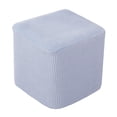 thumbnail image 3 of Cover Expandable Footstool Footstool Living Room Soft Blanket - Coffee, 3 of 8