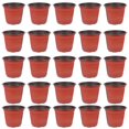 thumbnail image 1 of 50 macetas de plástico para plántulas, macetas para el cultivo de flores, contenedores para suculentas en el hogar, 1 of 6