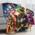 thumbnail image 4 of Avances de Marvel anti-pilling, suave, ligera, esponjosa y acogedora de lujo para hogar y cocina – Perfecta para niños y adultos,110X70cm, 4 of 6
