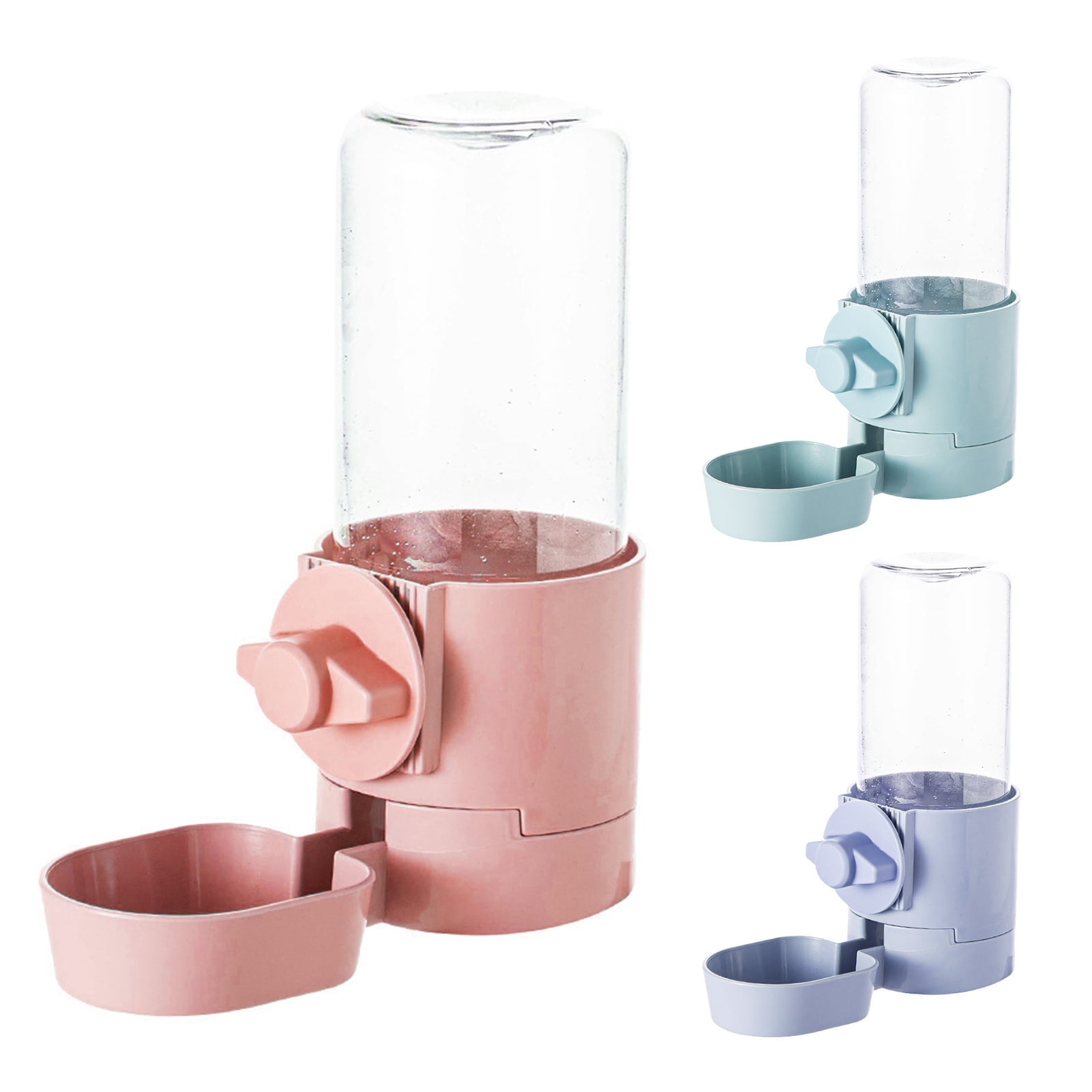 Shenmeida 500ml Pets Food Hanging Bowl for Cages Hanging Pet Cage Feeder for Animals Cats Dogs