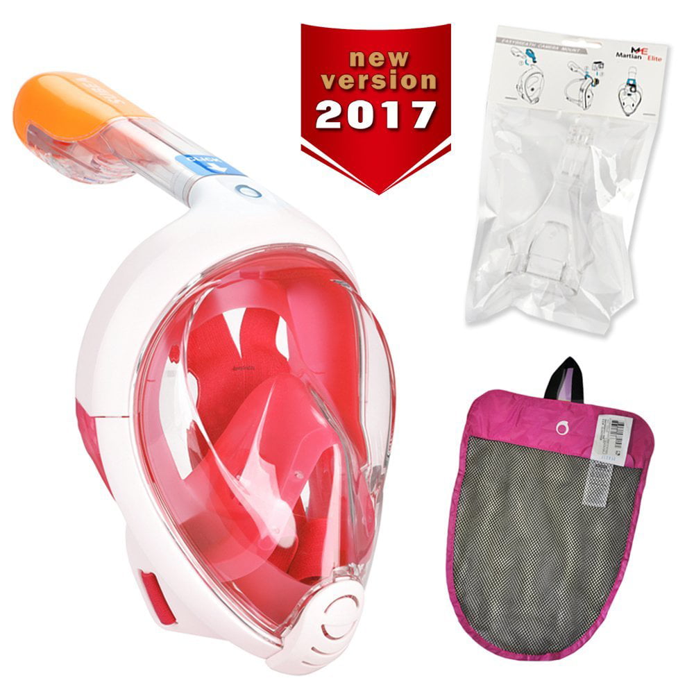 Details about   Tribord Subea EASYBREATH 2020 Version Full Face Anti Fog Snorkel Mask Size M/L 
