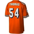 thumbnail image 3 of Men's Mitchell & Ness Zach Thomas Orange Miami Dolphins Legacy Replica Jersey, 3 of 3