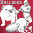 thumbnail image 3 of CafePress - Bulldog Collage Dark T Shirt - Men's Classic Graphic Cotton T-Shirt, 3 of 4